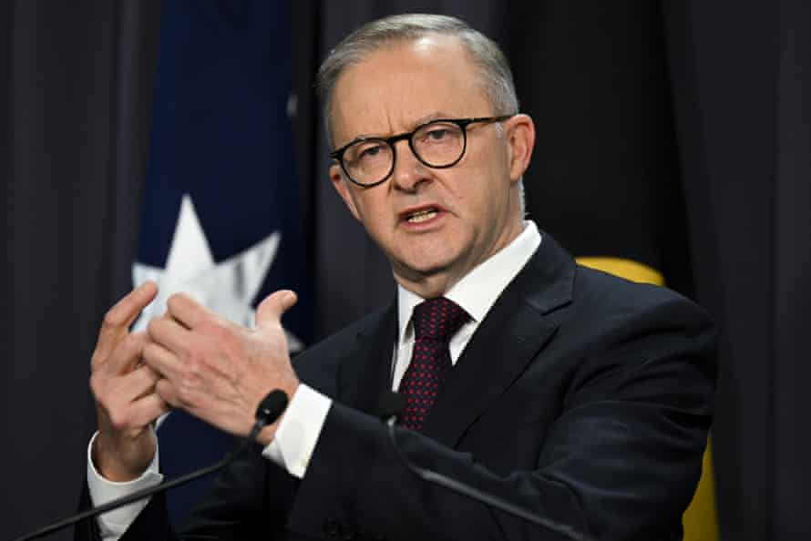 Prime minister Anthony Albanese.