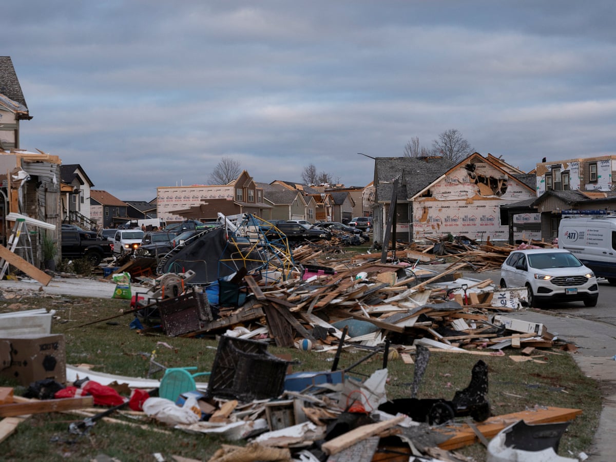 Four-month-old survives being sucked into a tornado in Tennessee | Tennessee | The Guardian