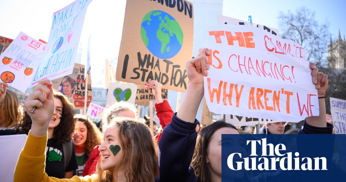 Climate crisis seen as 'most important issue' by public, poll shows - The Guardian