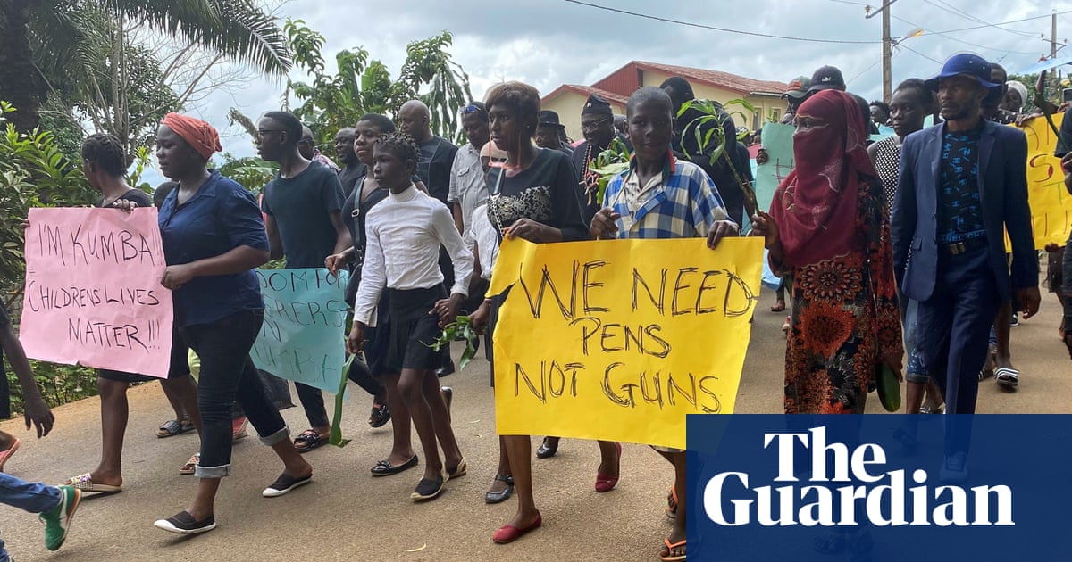 ‘They punished me for having books’: schools in Cameroon terrorised by armed groups