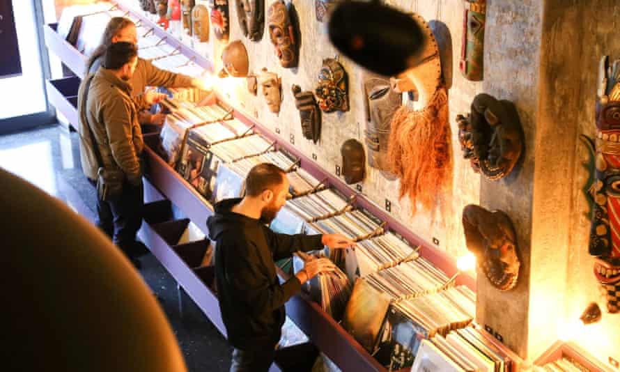 Underflow gallery and record shop, Athens