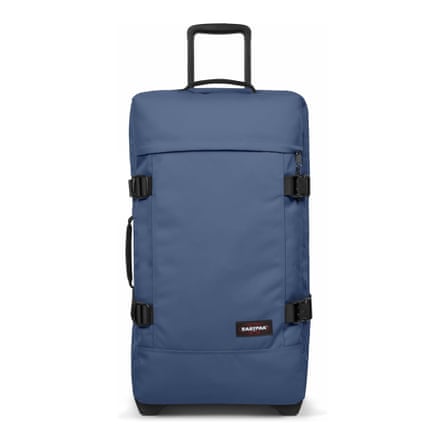Eastpak Tranverz suitcase.