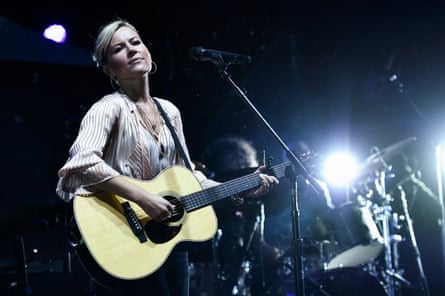 ‘We need to find someone like this!’ … Dido on stage in Paris this month.