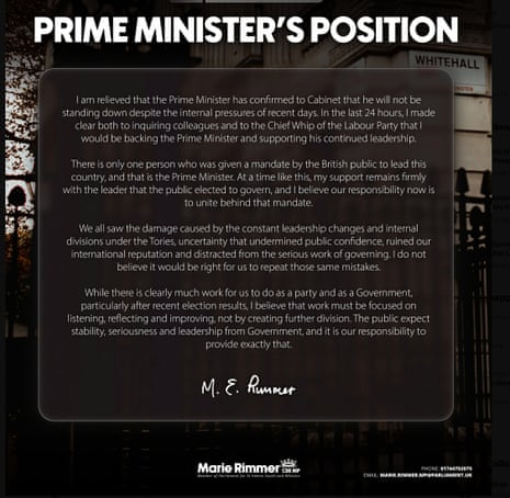 Statement