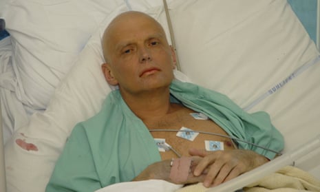 Former Russian agent Alexander Litvinenko.