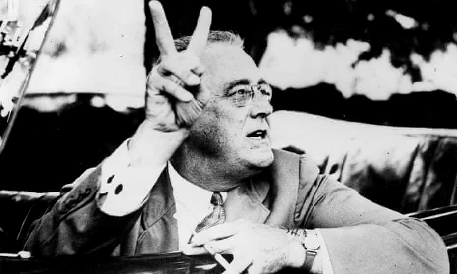 Franklin Delano Roosevelt spent America out of its depression.