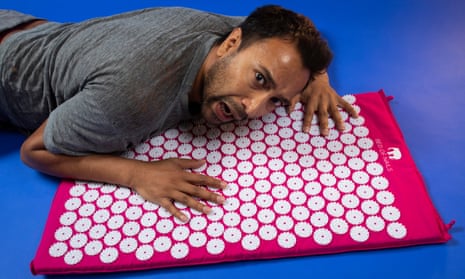 ‘It looks like a troubled soul has arranged 20 rows of upturned beer caps on a lilo.’