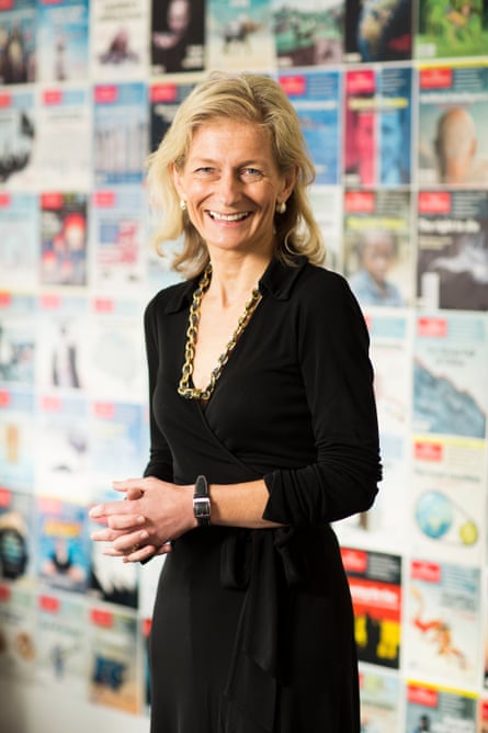 Zanny Minton Beddoes, the Economist’s editor-in-chief