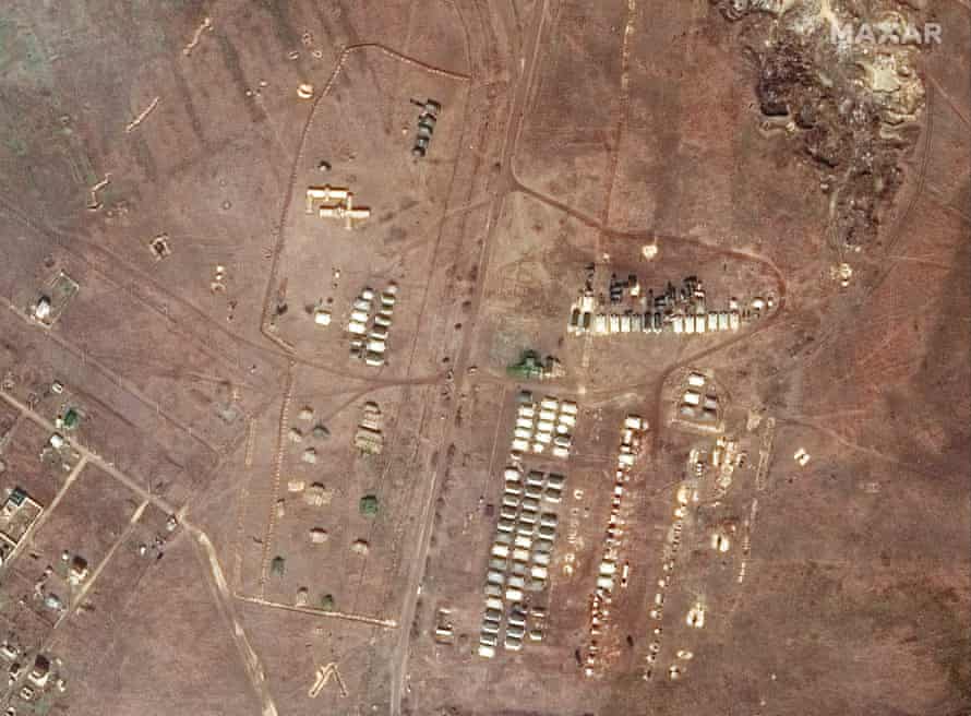 Novoozernoye airfield.