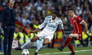 Zinedine Zidane It Was Better For Real Madrid To Suffer In Win Over Bayern Football The Guardian