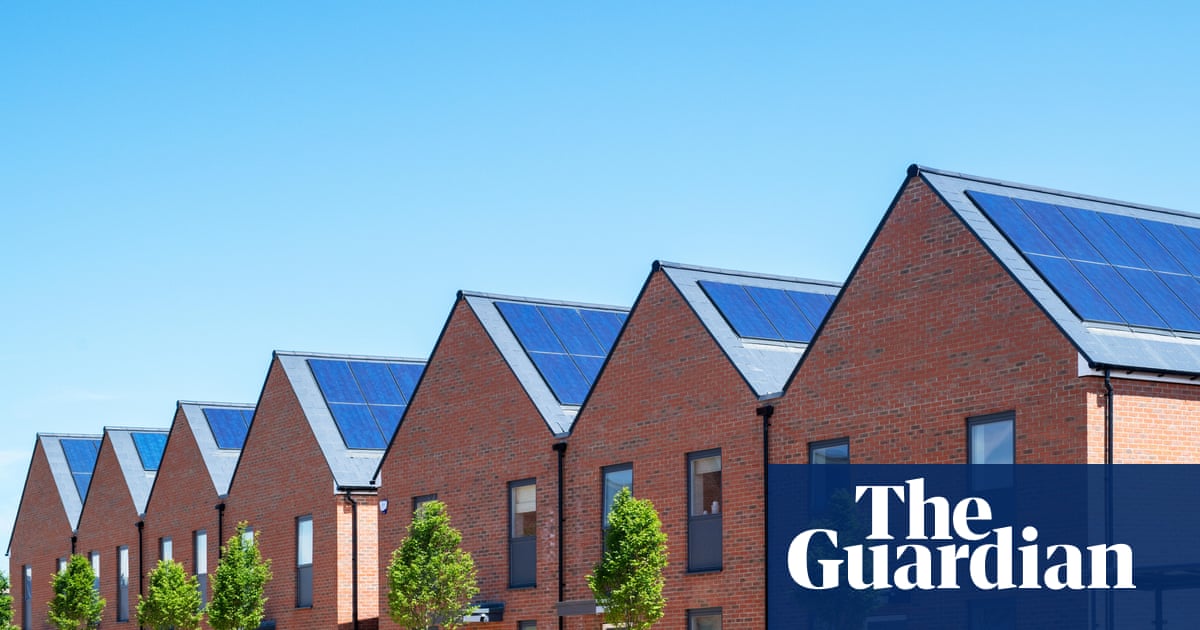 Ministers delay new rules for low-carbon housing in England