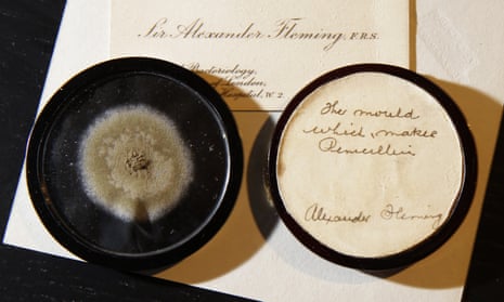 Penicillin mould sold by Bonham's.