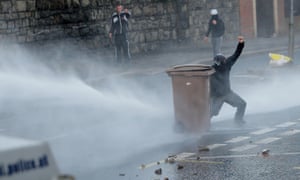 Theresa May Rejects Boris Johnson S Request To Use Water Cannon London The Guardian