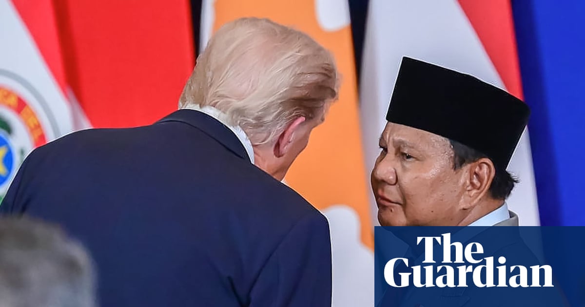 Indonesia’s president heard on hot mic asking Trump if he can meet son Eric