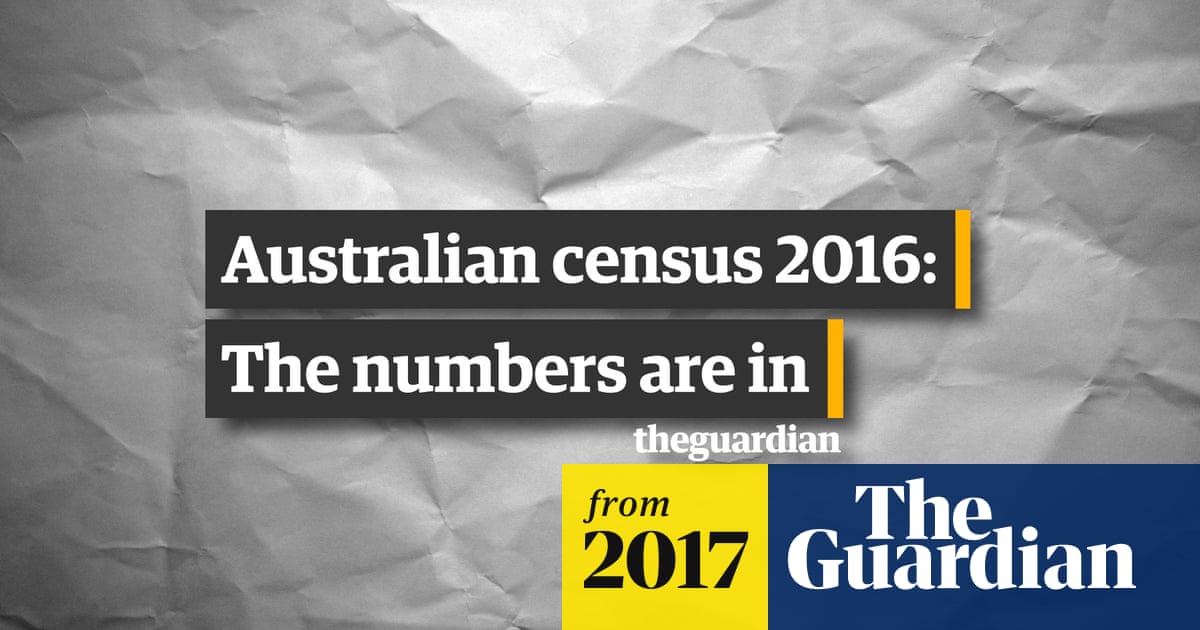 2016 Census Australian census 2016: the numbers are in – video | Australia news ...