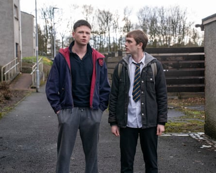 Stuart Campbell and Mitchell Robertson play the younger versions of Ruben and Niall.