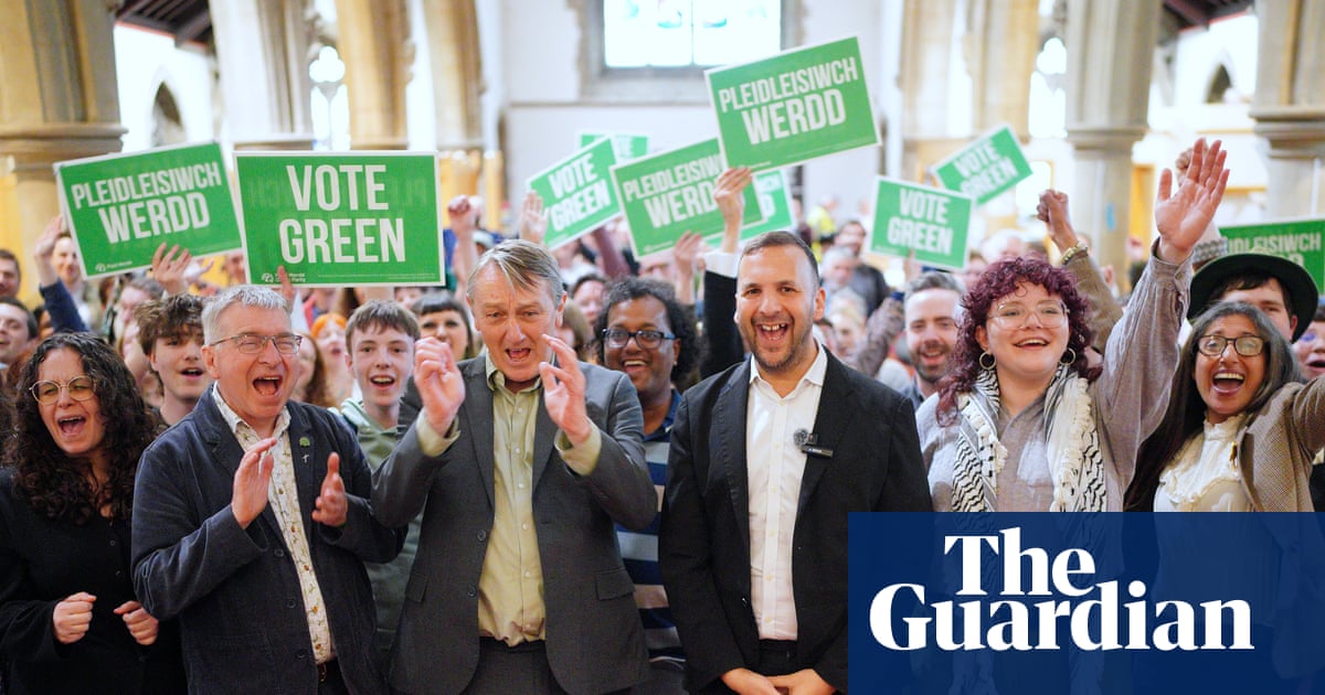 ‘Voting Green will stop Reform’: party eyes kingmaker role in Wales
