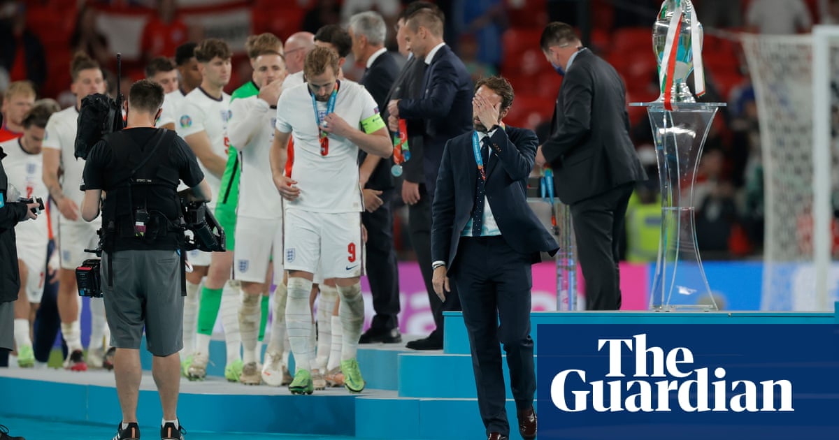 Long balls and fear hampered England in Euro 2020 final, Uefa experts claim
