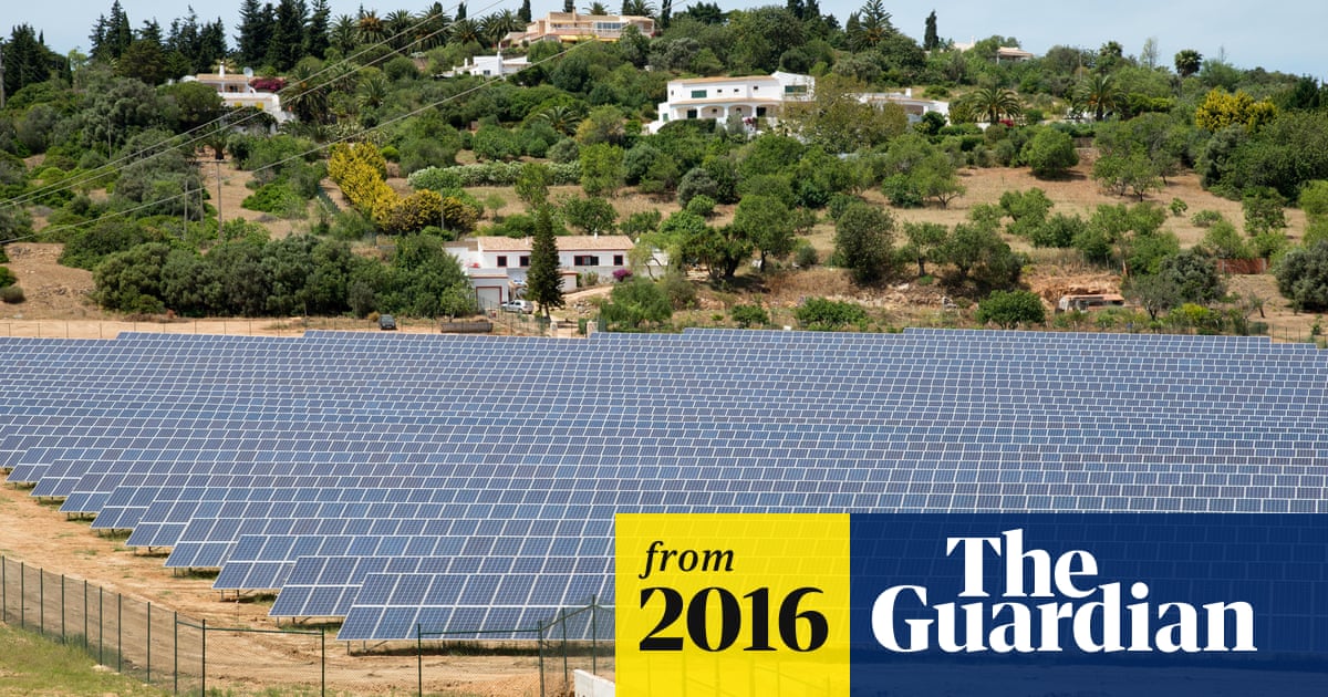 Portugal Runs For Four Days Straight On Renewable Energy Alone Environment The Guardian