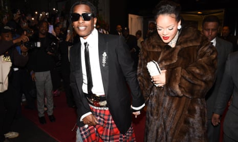 A$AP Rocky y Rihanna.