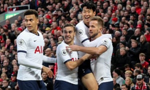 From left: Dele Alli, Harry Winks, Son Heung-min and Harry Kane are part of a strong Spurs squad.