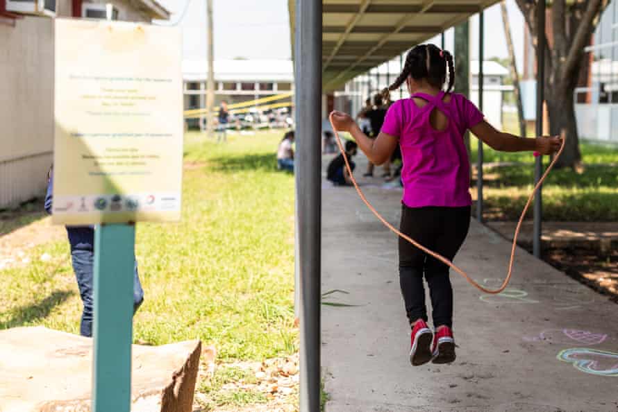 Las Americas Newcomer School is a refuge for children who are making the adjustment to life in the United States.