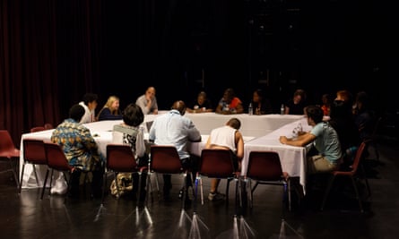 Before their public town hall in Charleston, South Carolina, the March for Our Lives activists had a private round table discussion with family members of some of the nine victims killed in the 2015 mass shooting at Mother Emanuel Church in Charleston. They talked about political strategy for achieving change, and about coping strategies for dealing with the months and years after losing a loved one to a mass shooting.