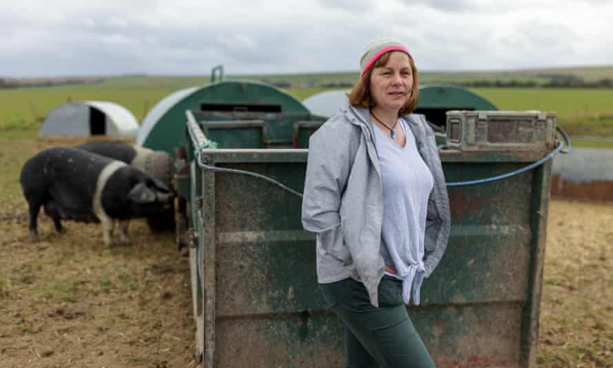 Vicky McNicholas, directrice générale d'Eastbrook Organic Meats, l'entreprise à l'origine de la marque Helen Browning.