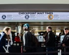 Airport travel chaos continues as DHS funding freeze becomes longest partial shutdown in history – US politics live