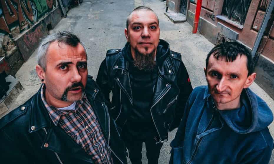 Bohdan Hrynko, Oleg Hula and Andriy Zholob of Beton are now playing a part in the war effort.