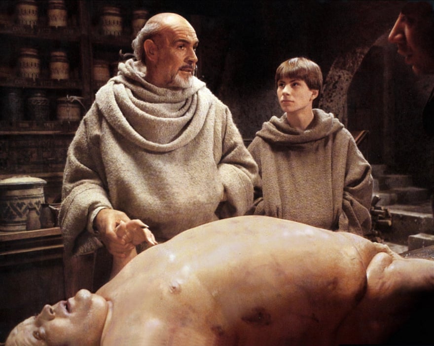 Murder mystery… Sean Connery and Christian Slater in Annaud's The Name of the Rose.