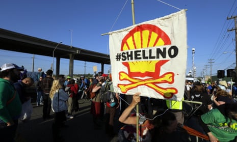 Protesters have been demonstrating in Seattle against Shell’s plans to resume oil exploration in the Arctic.