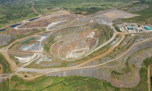 North Mara goldmine in Tanzania.