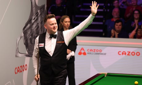 Former world champion Shaun Murphy passionately defends ‘smelly’ Crucible