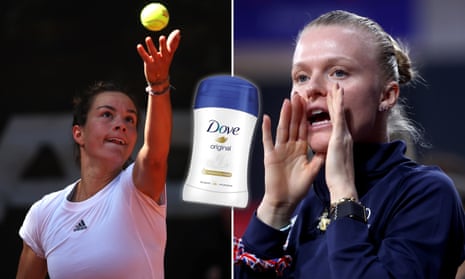 Lois Boisson (left) has responded to Harriet Dart’s remarks by suggesting a sponsorship deal with Dove