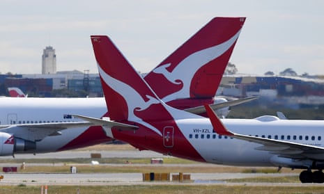 Qantas planes.