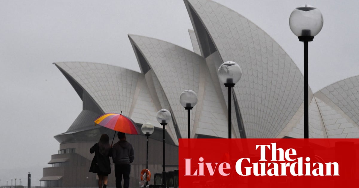 Australia news live update: flood warnings as heavy rain hits NSW; police and defence personnel fly to Solomon Islands