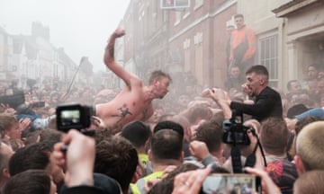 The 824th Atherstone ball game took place on Shrove Tuesday. It was given a charter by King John in 1199 and is the oldest recorded ball game in the western hemisphere.’