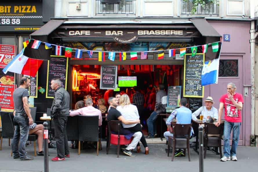 One of the street’s bars