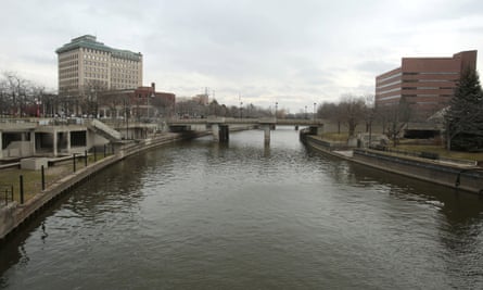 The Flint River.