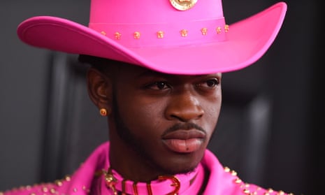 Lil Nas X at the Grammys in 2020.