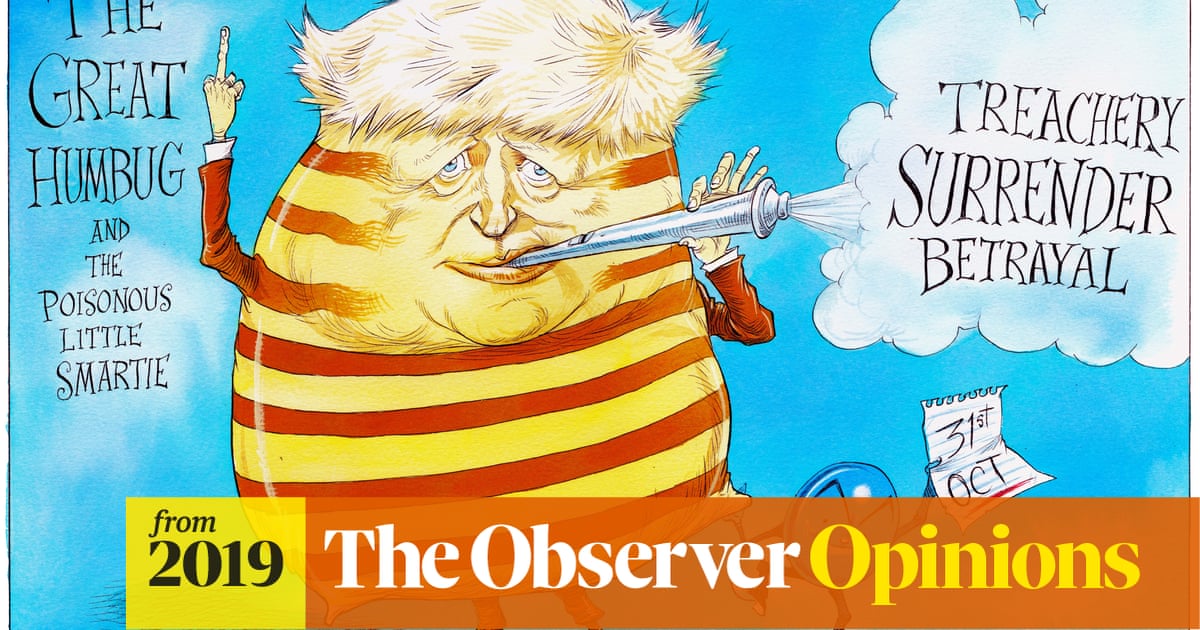 Boris Johnson And Dominic Cummings Sweet Surrender Cartoon Opinion The Guardian