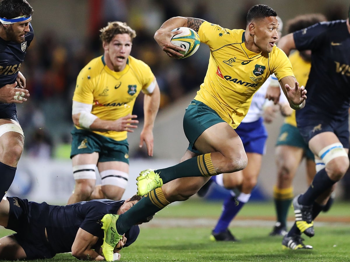 Late Blitz Seals Comeback Victory For Wallabies Against Argentina Rugby Championship The Guardian