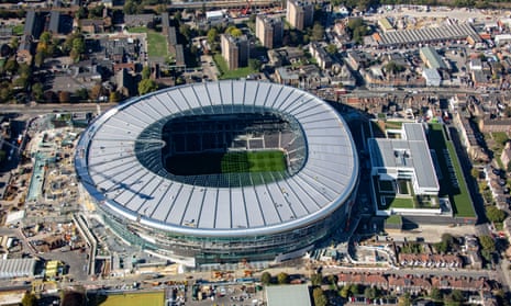 Work is close to being completed on Spurs’ new stadium but the delays have cost the Premier League club as they continue to use Wembley for home games.