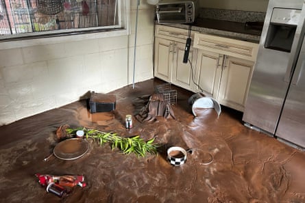 mud in a kitchen