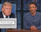 Seth Meyers on Trump calling Canadian wildfire cost incalculable: ‘So he didn’t write that post’