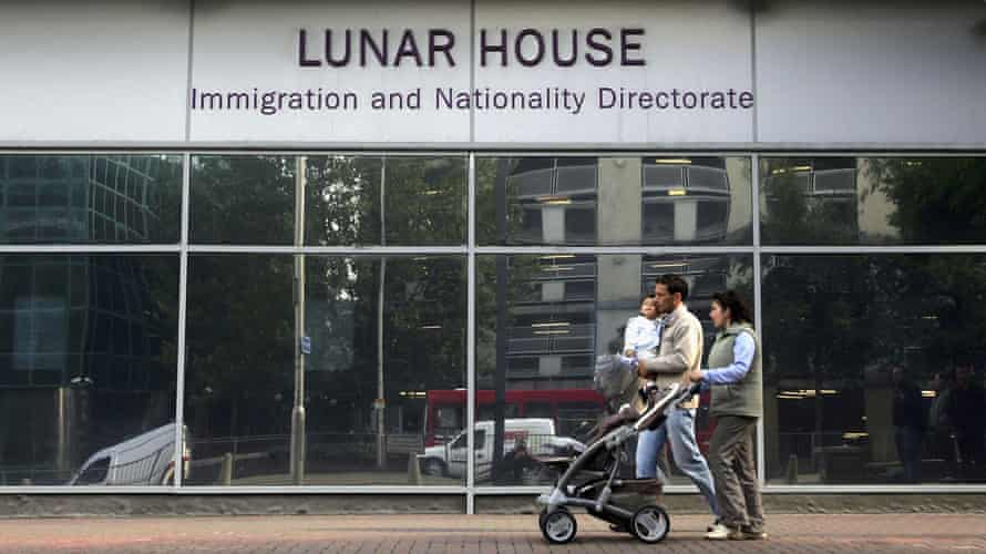 The Immigration and Nationality Directorate at Lunar House in Croydon in 2006, now known as the UK Visas and Immigration department.