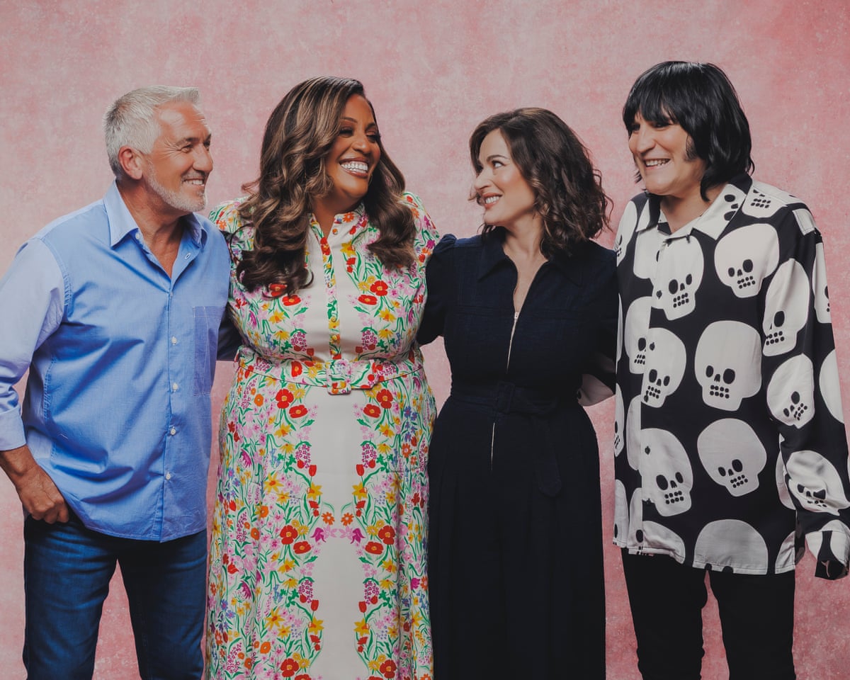 From left: Paul Hollywood, Alison Hammond, Nigella Lawson and Noel Fielding