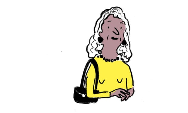 Illustration of single pensioner