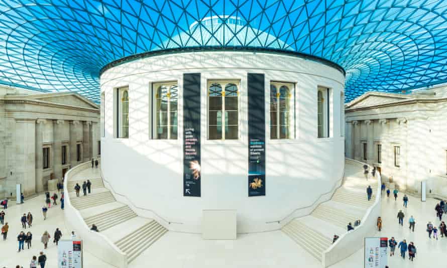Geometría exquisita: el Gran Patio del Museo Británico.